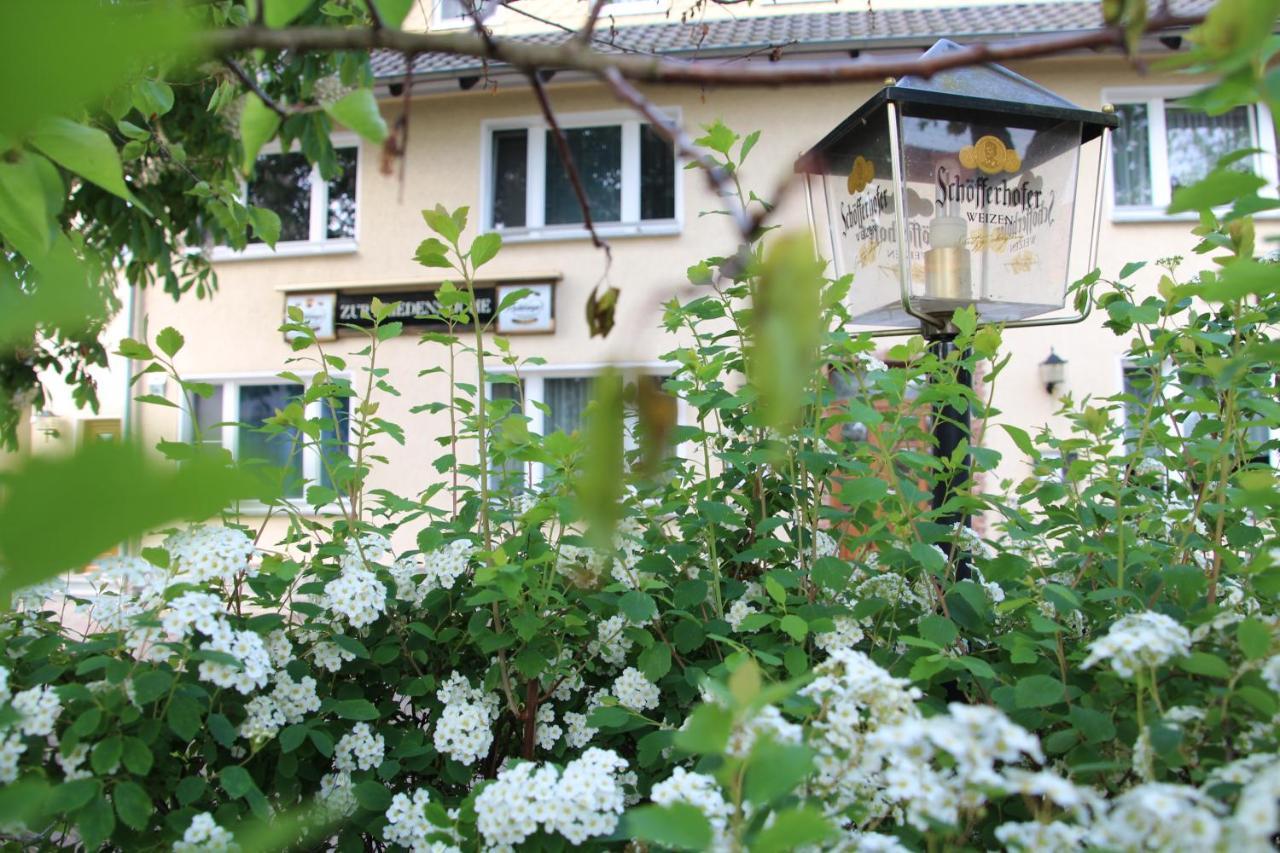 Gasthof Zur Friedenseiche Lohsa Exteriör bild